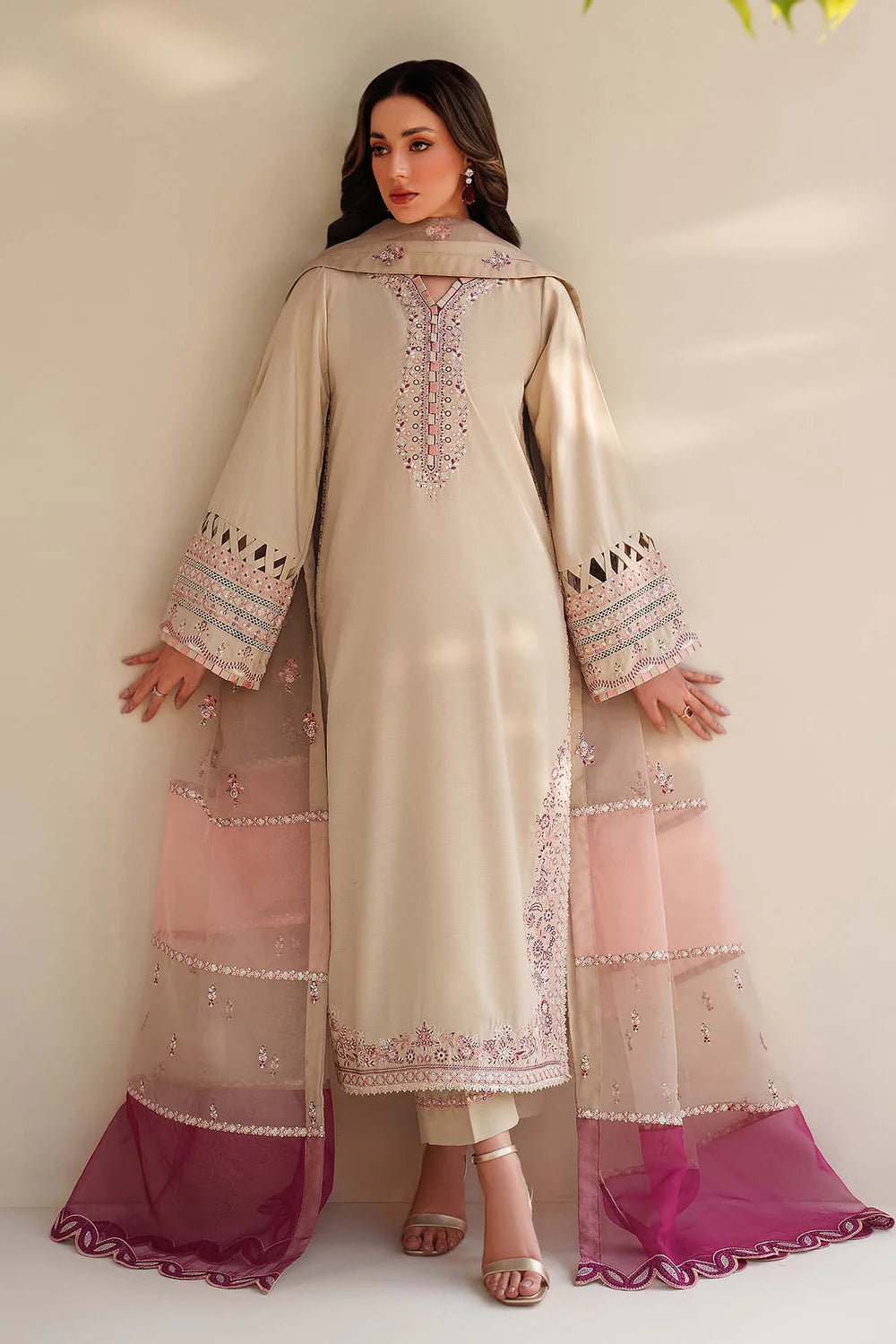 Zarif Exclusive Tabeer the Silk Edit Unstitched Collection 2026 | 06 RAAG - Mirha Fashion