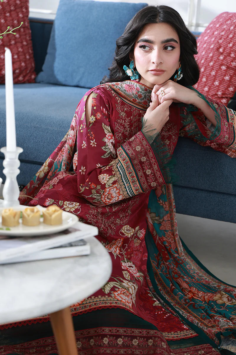 Gulaal Lawn Collection Volume-1 Unstitched Collection 2026 | D8 HILYN - Mirha Fashion