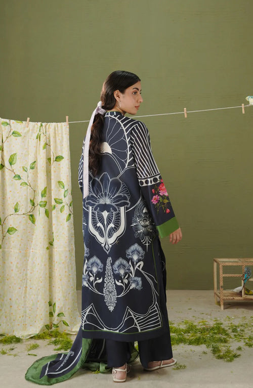 Coco By Zara Shahjahan Prints Drop-one Unstitched Collection 2026 | 10-B RAYA - Mirha Fashion