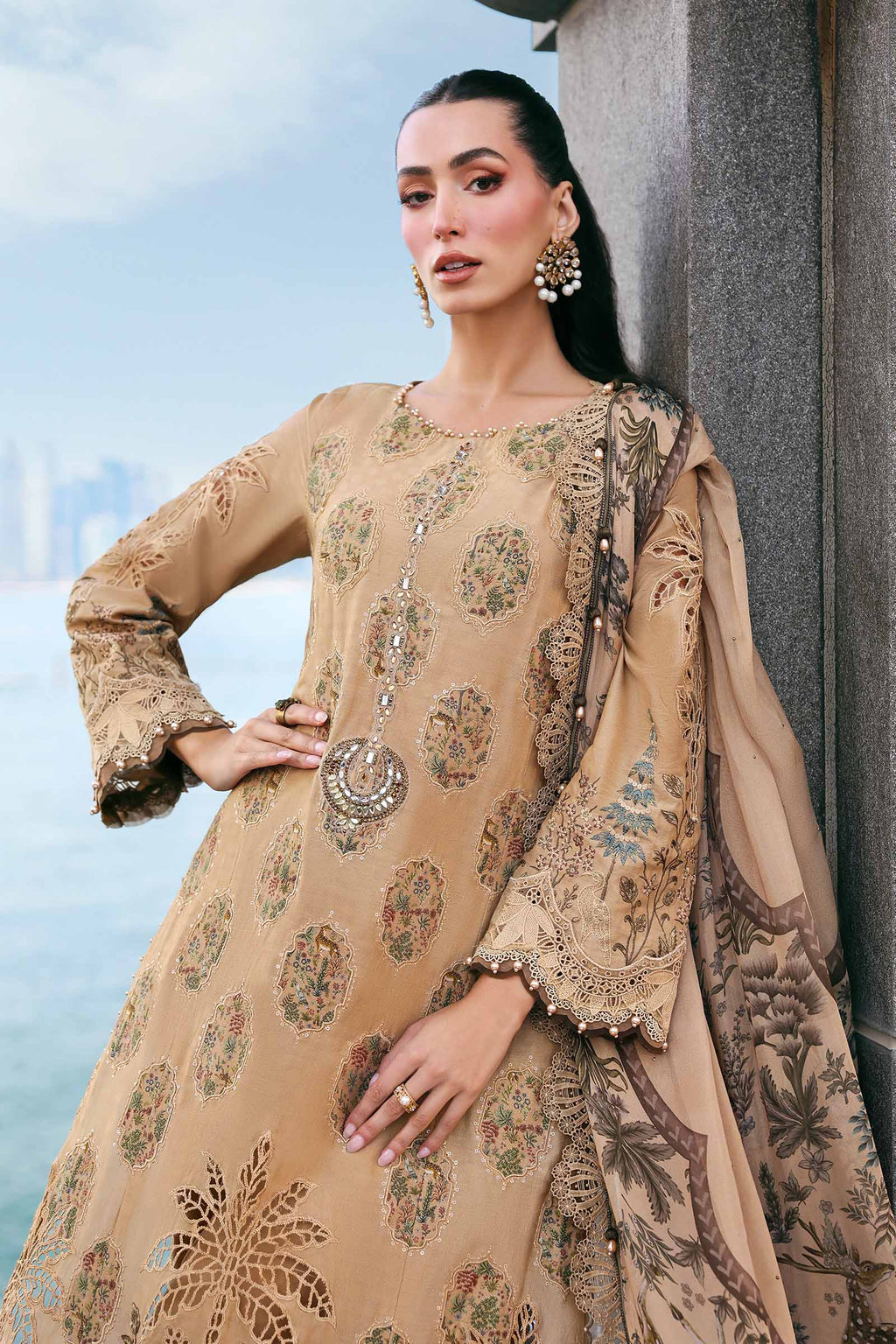 Maria B Luxury Lawn 3PCS Unstitched Collection 2026 | 5A - Mirha Fashion