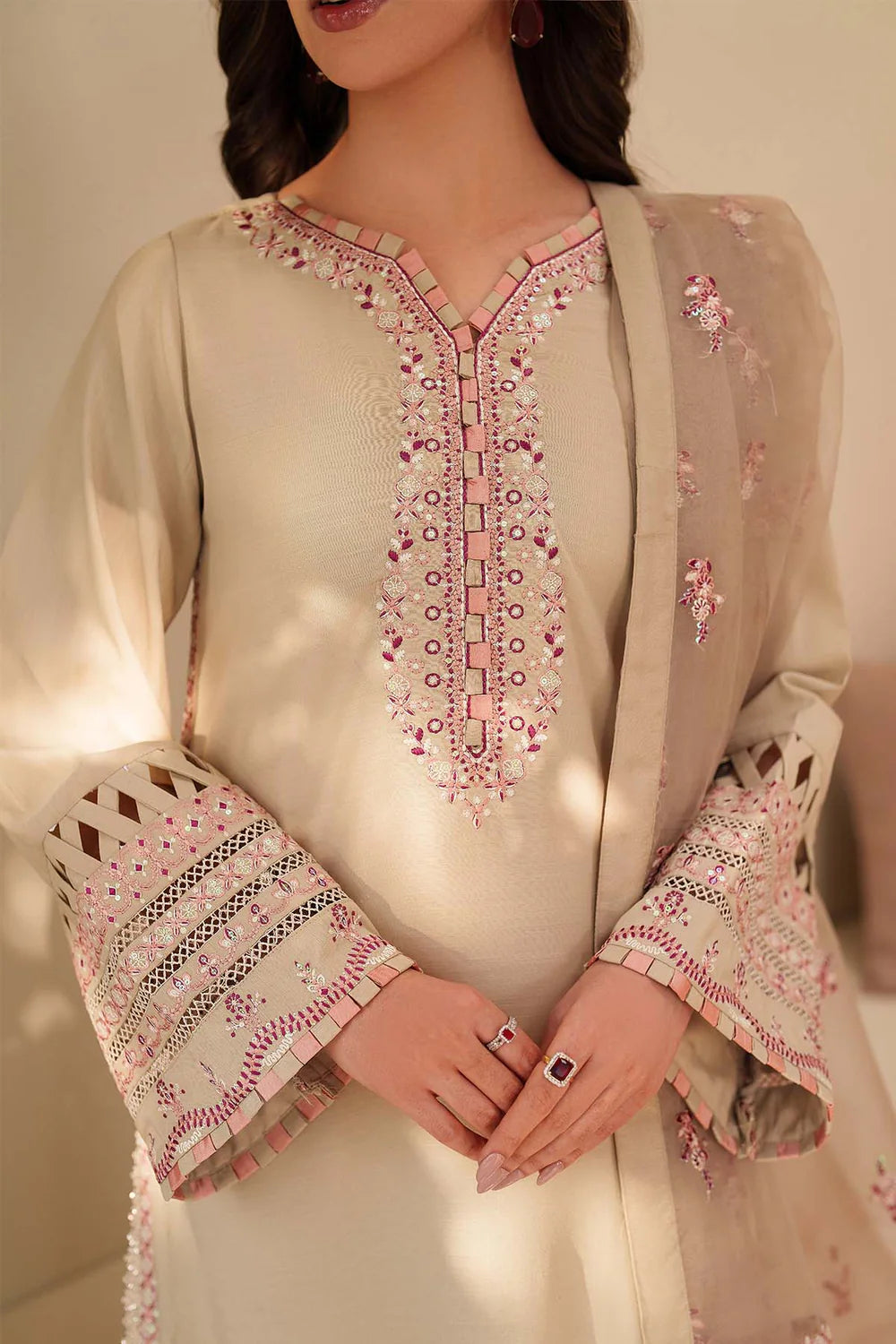 Zarif Exclusive Tabeer the Silk Edit Unstitched Collection 2026 | 06 RAAG - Mirha Fashion