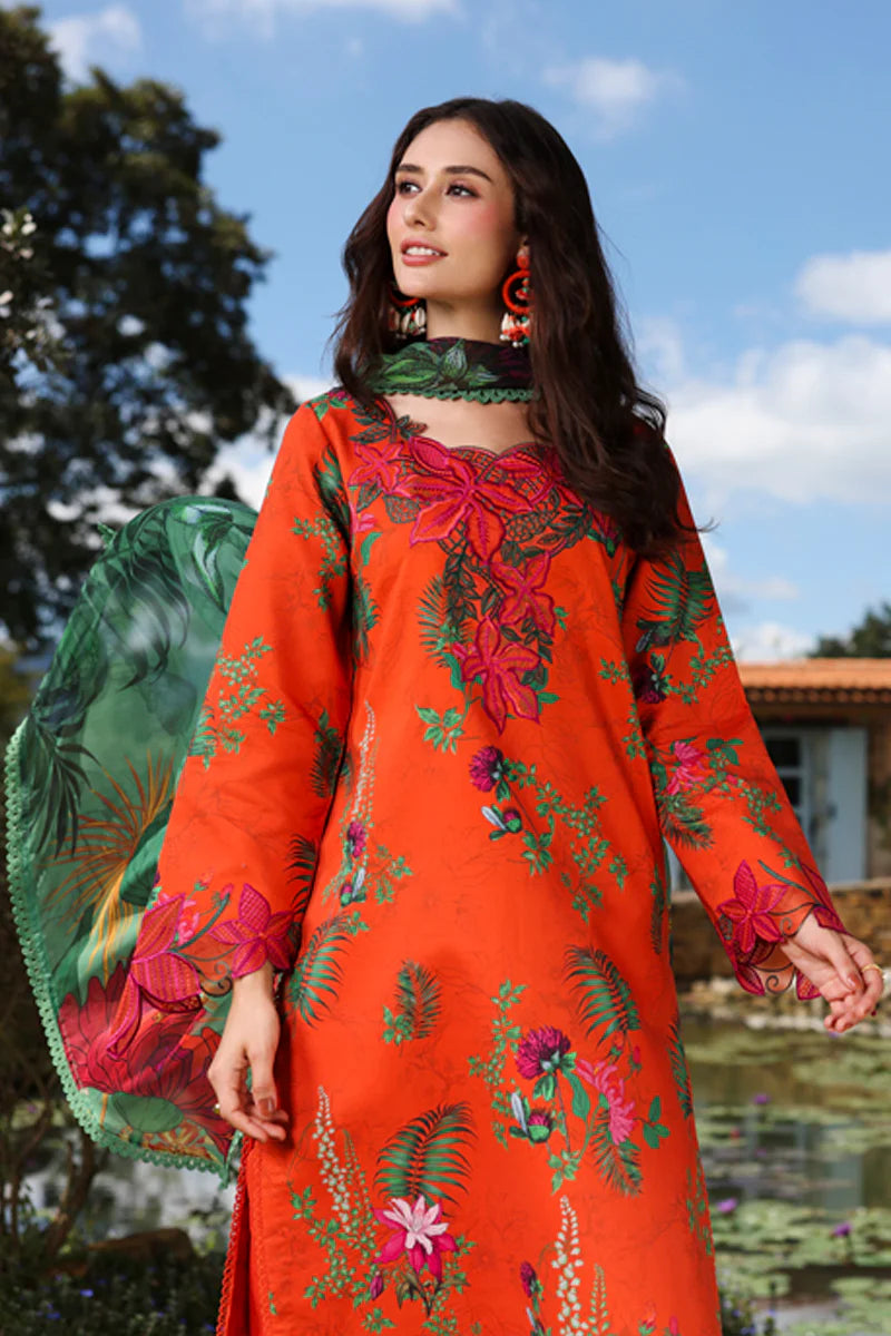 Rang Rasiya Lifestyle 3PCS Unstitched Summer Collection 2026 | OLIVINE