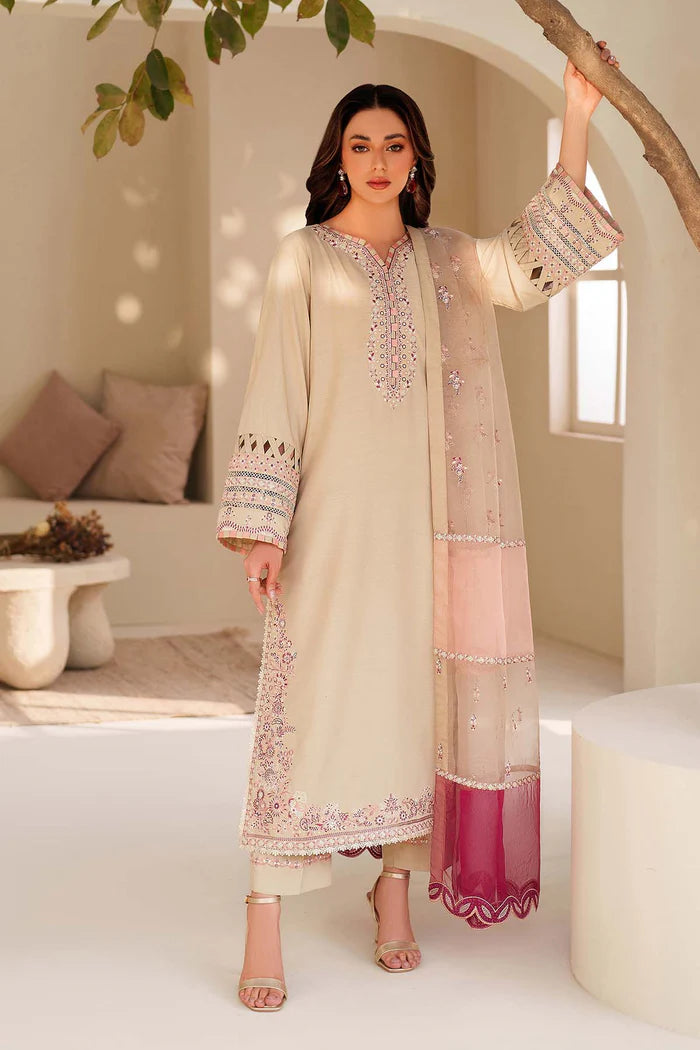Zarif Exclusive Tabeer the Silk Edit Unstitched Collection 2026 | 06 RAAG - Mirha Fashion