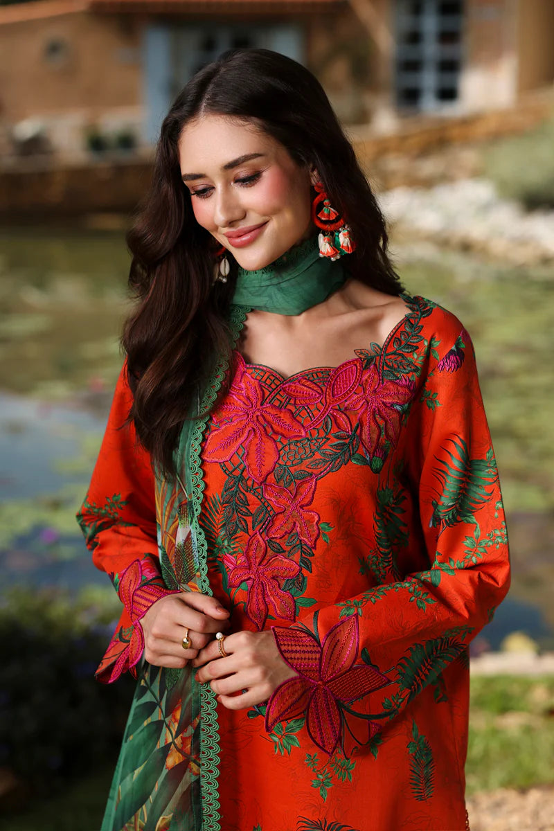 Rang Rasiya Lifestyle 3PCS Unstitched Summer Collection 2026 | OLIVINE