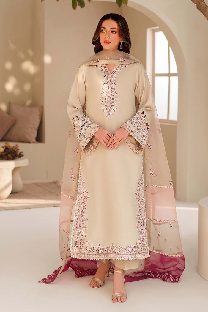 Zarif Exclusive Tabeer the Silk Edit Unstitched Collection 2026 | 06 RAAG - Mirha Fashion