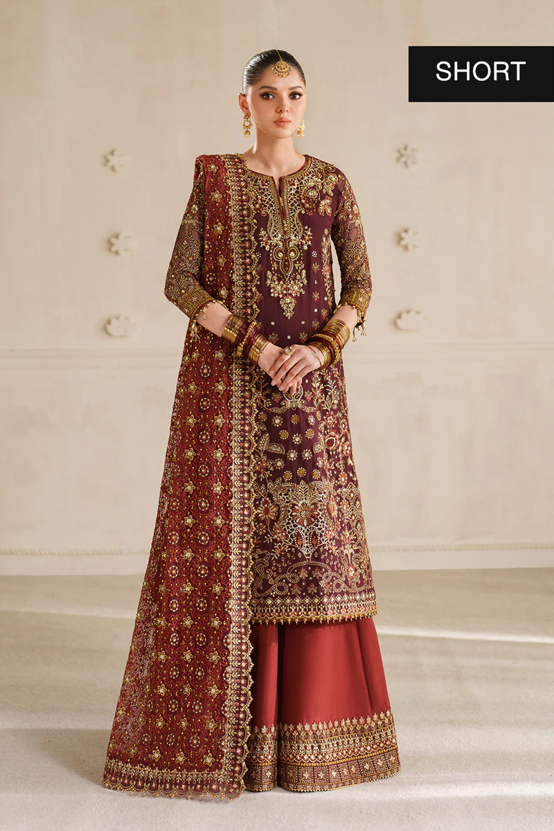 Baroque Chantelle Formal 3PCS Unstitched Collection 2025 | V-14-D07