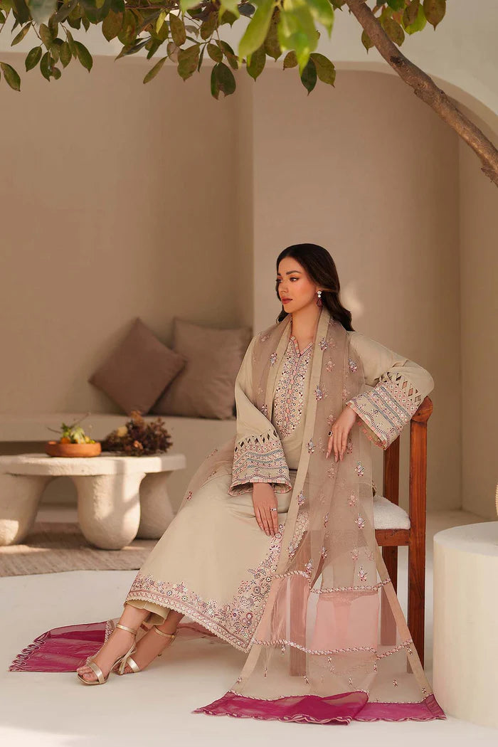 Zarif Exclusive Tabeer the Silk Edit Unstitched Collection 2026 | 06 RAAG - Mirha Fashion