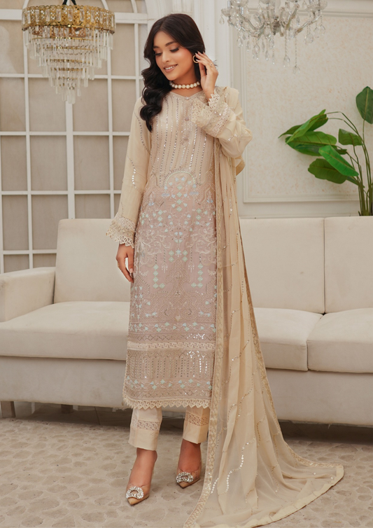 Agha Noor Silk Ready to Wear Collection Nov-2025 | Fawn