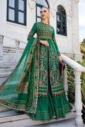 MARIA B. UNSTITCHED EMBROIDERED SATEEN COLLECTION 2025 - D-11 - CST