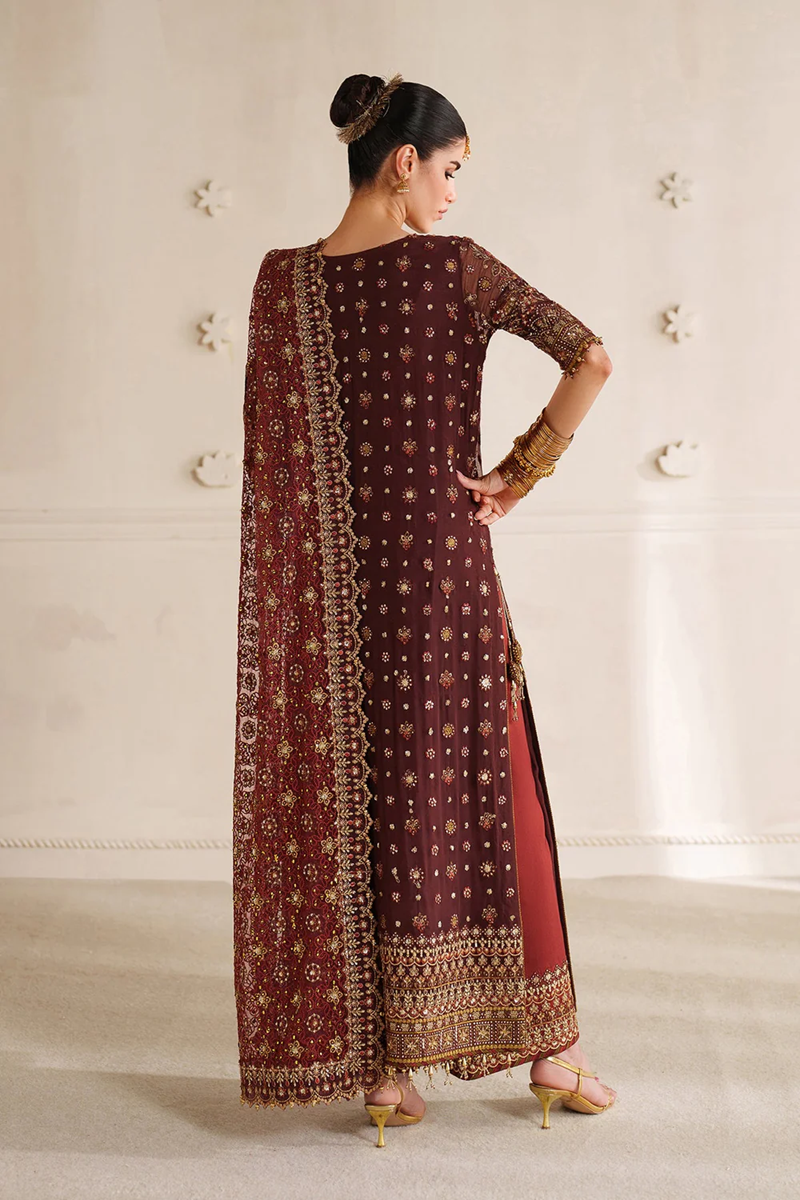 Baroque Chantelle Formal 3PCS Unstitched Collection 2025 | V-14-D07