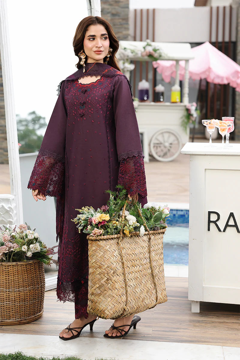 Rang Rasiya Florence Luxury Festive Edit Unstitched Collection 2026 | D10 AREZOU - Mirha Fashion
