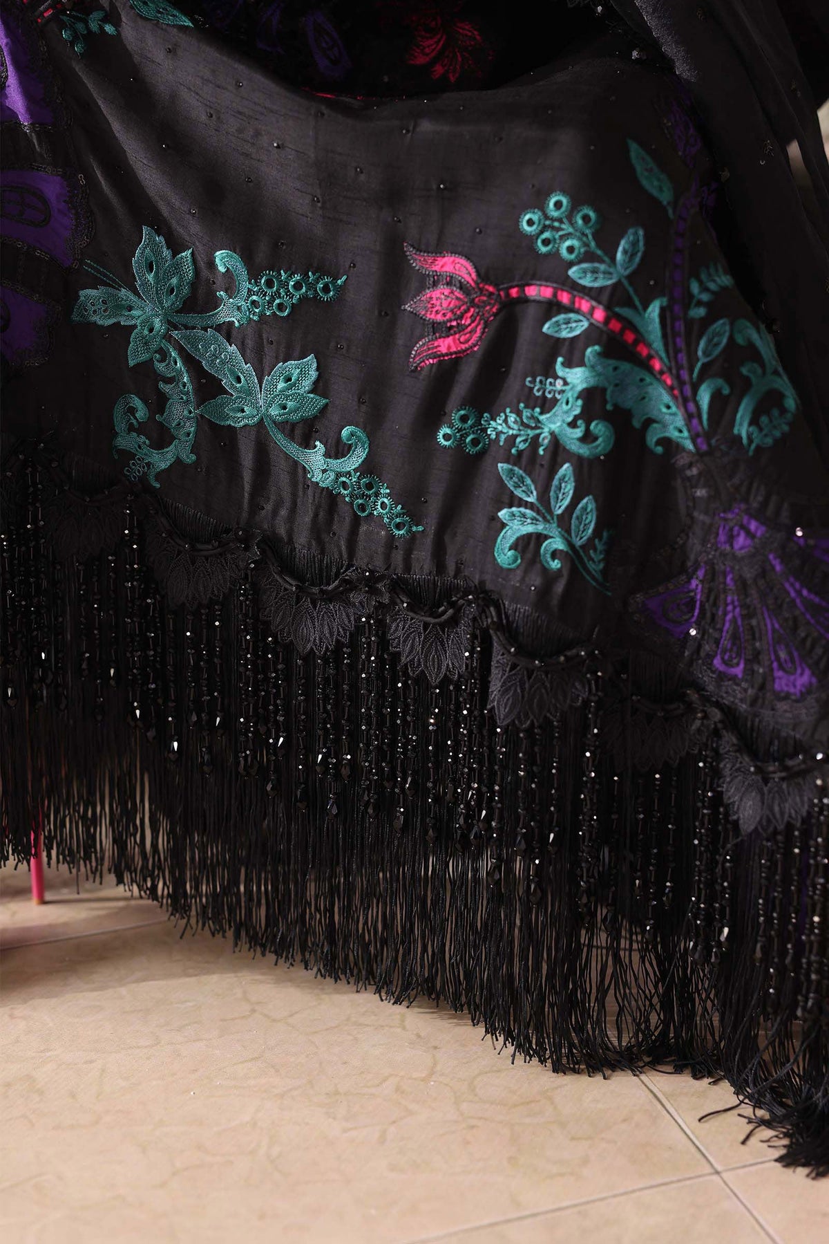 Maria B Soiree Unstitched Collection 2026 | SR-01-08-Mid Night Noir