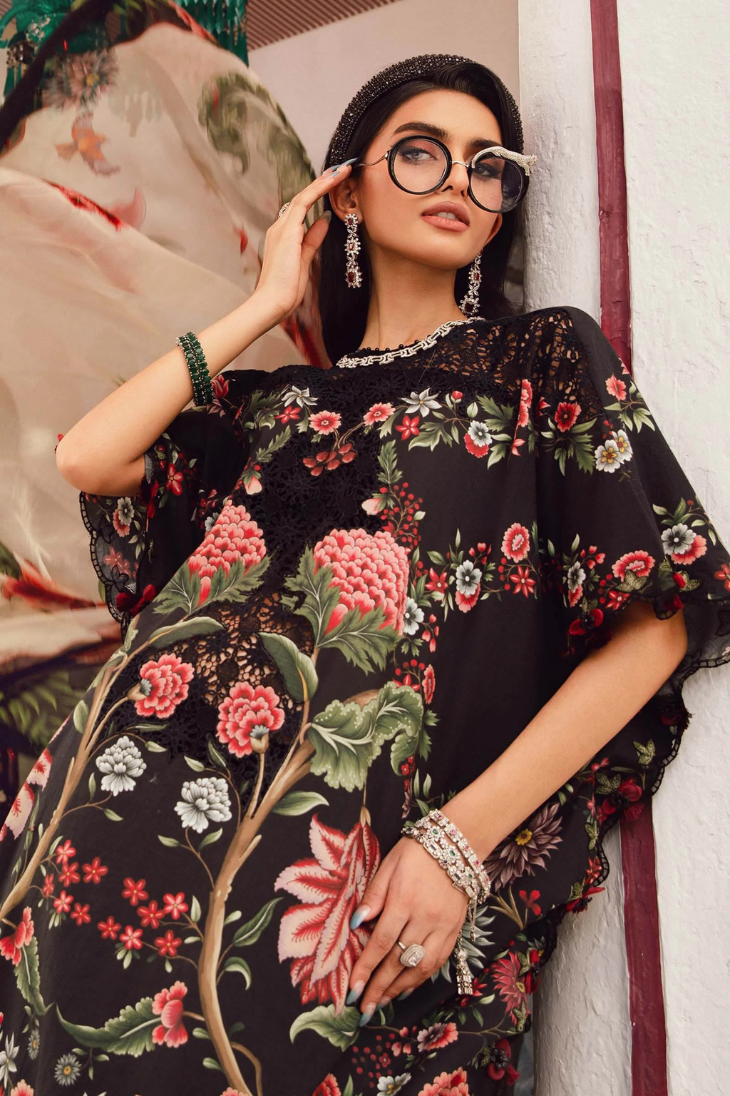 Maria B Mprints Fall Edit 3 PCS Unstitched 2025 | 9B - Mirha Fashion