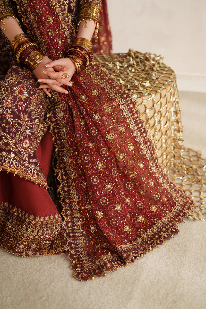 Baroque Chantelle Formal 3PCS Unstitched Collection 2025 | V-14-D07