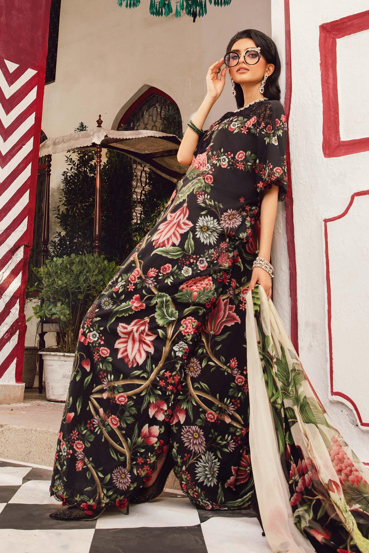 Maria B Mprints Fall Edit 3 PCS Unstitched 2025 | 9B