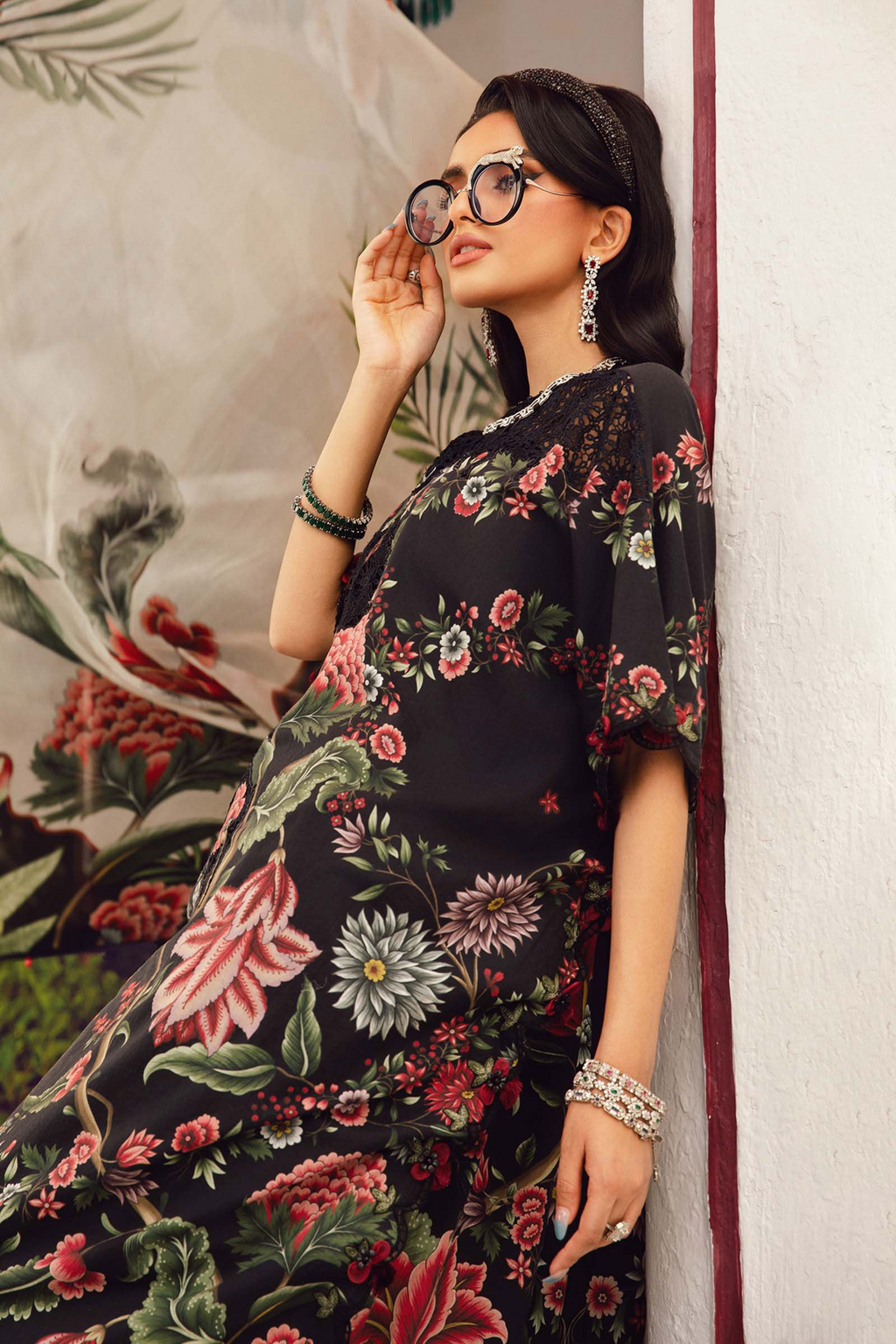 Maria B Mprints Fall Edit 3 PCS Unstitched 2025 | 9B - Mirha Fashion