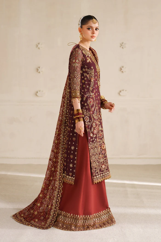 Baroque Chantelle Formal 3PCS Unstitched Collection 2025 | V-14-D07