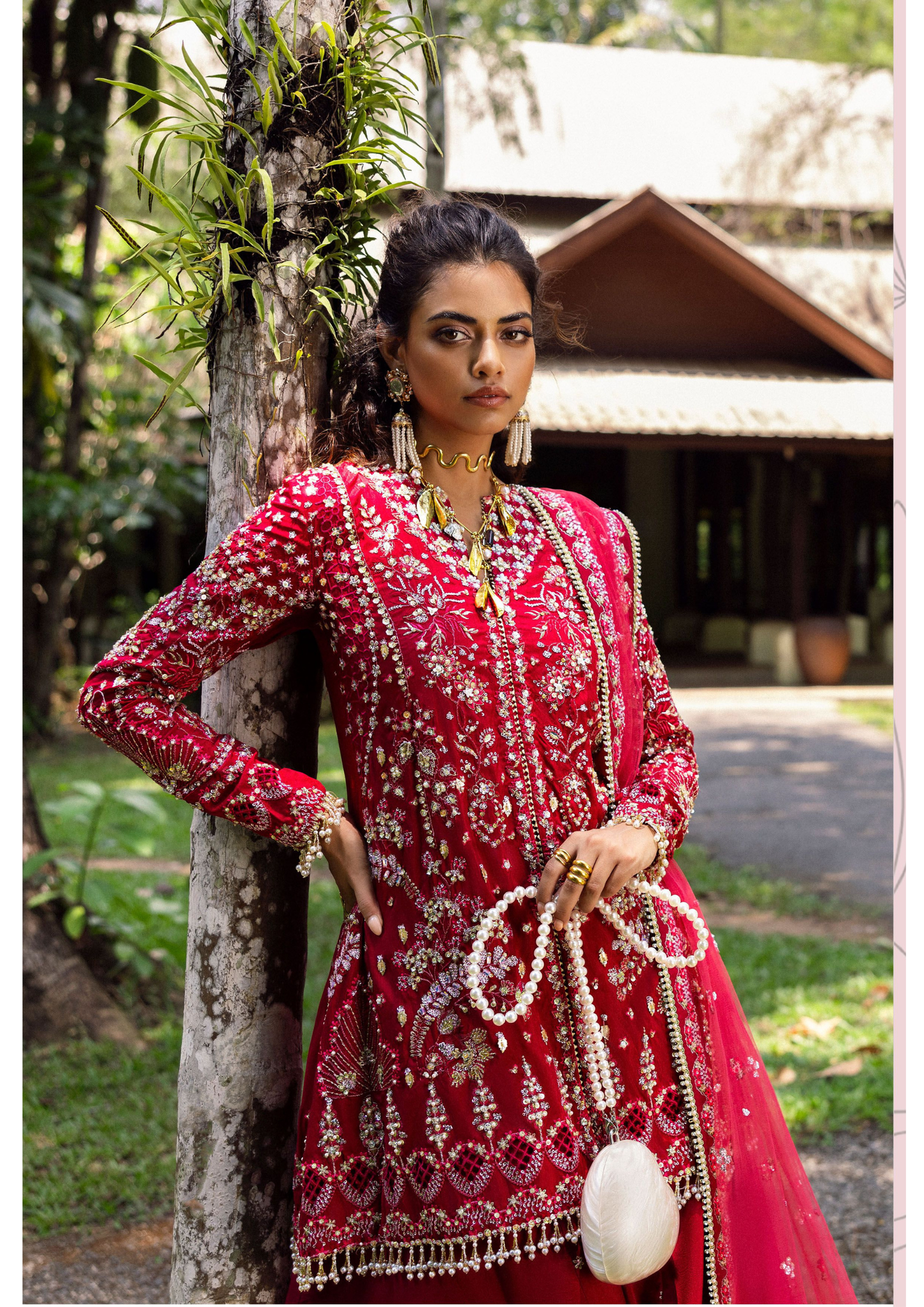 Saira Rizwan Festive 3 PCS Unstitched 2025 | Golnar SRF25-01