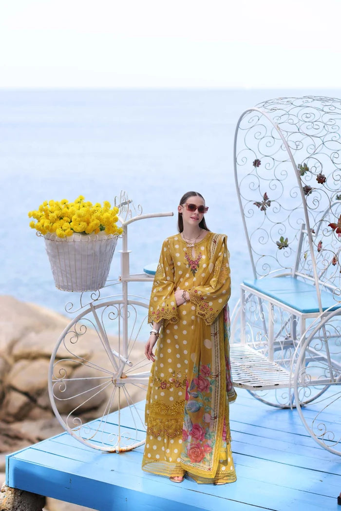Saadia Asad Noor Luxe Printkari Lawn – D6-B