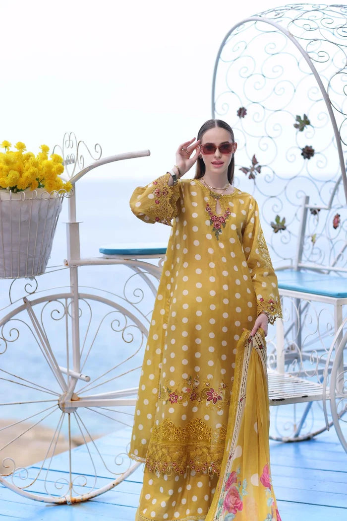 Saadia Asad Noor Luxe Printkari Lawn – D6-B