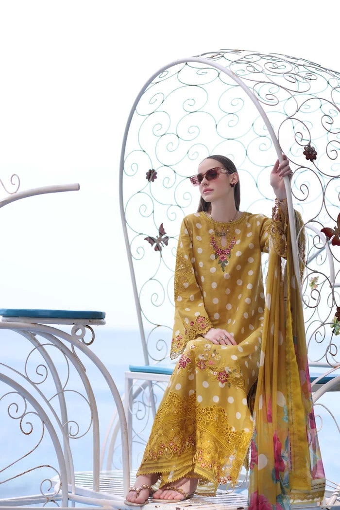 Saadia Asad Noor Luxe Printkari Lawn – D6-B