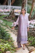Noor by Saadia Asad Luxe Printkari Lawn 2024 | D3-A - Mirha Fashion