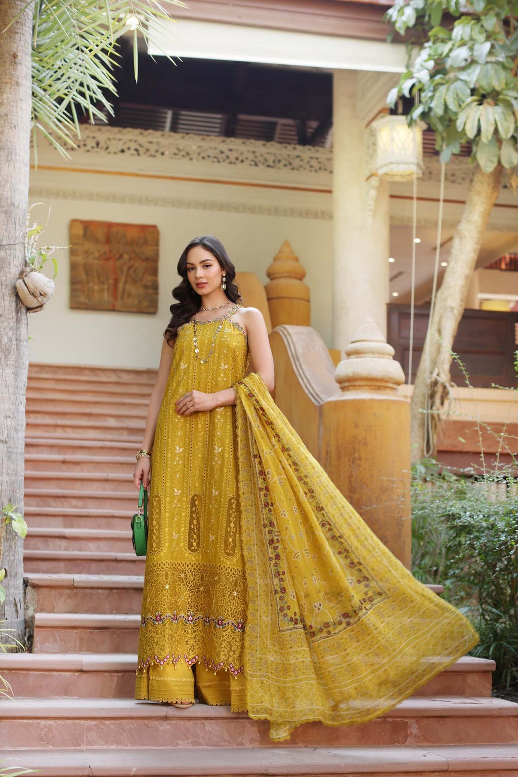 Noor By Sadia Asad Eid Laserkari Unstitched Collection 2025| D5-A