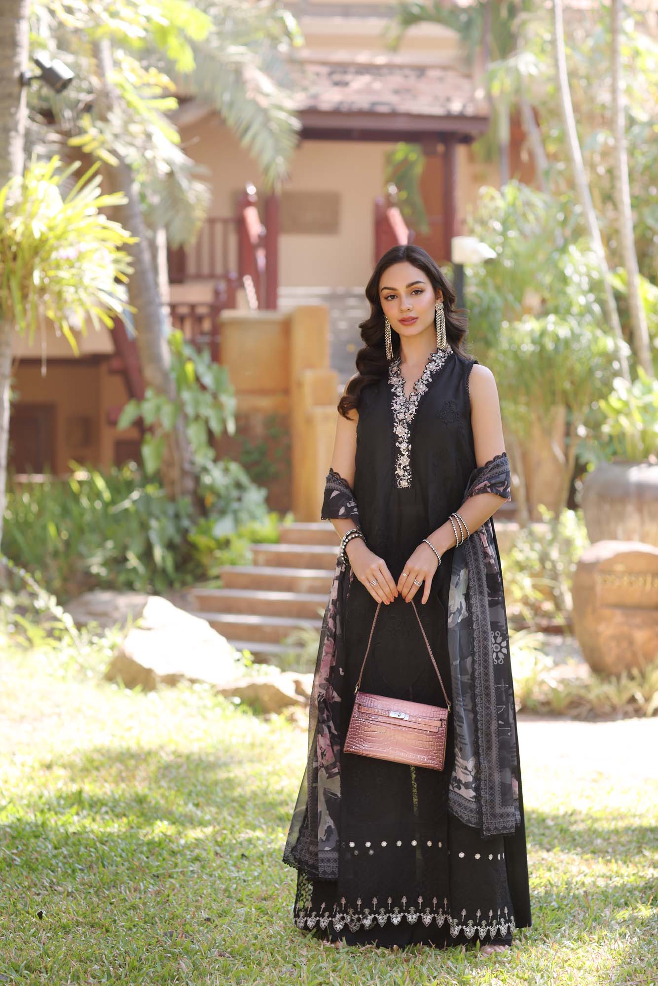 Noor By Sadia Asad Eid Laserkari Unstitched Collection 2025| D6-A