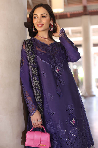 Noor By Sadia Asad Eid Laserkari Unstitched Collection 2025| D4-B