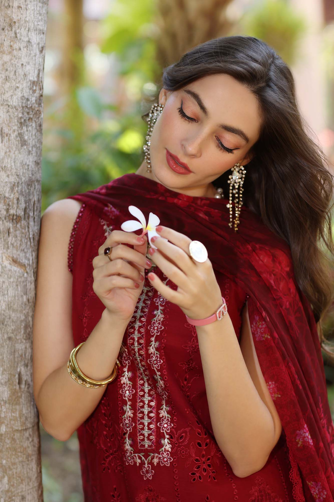 Noor By Sadia Asad Eid Laserkari Unstitched Collection 2025| D7-A