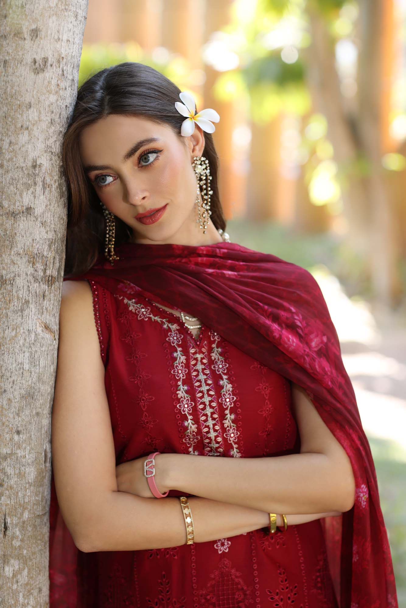 Noor By Sadia Asad Eid Laserkari Unstitched Collection 2025| D7-A