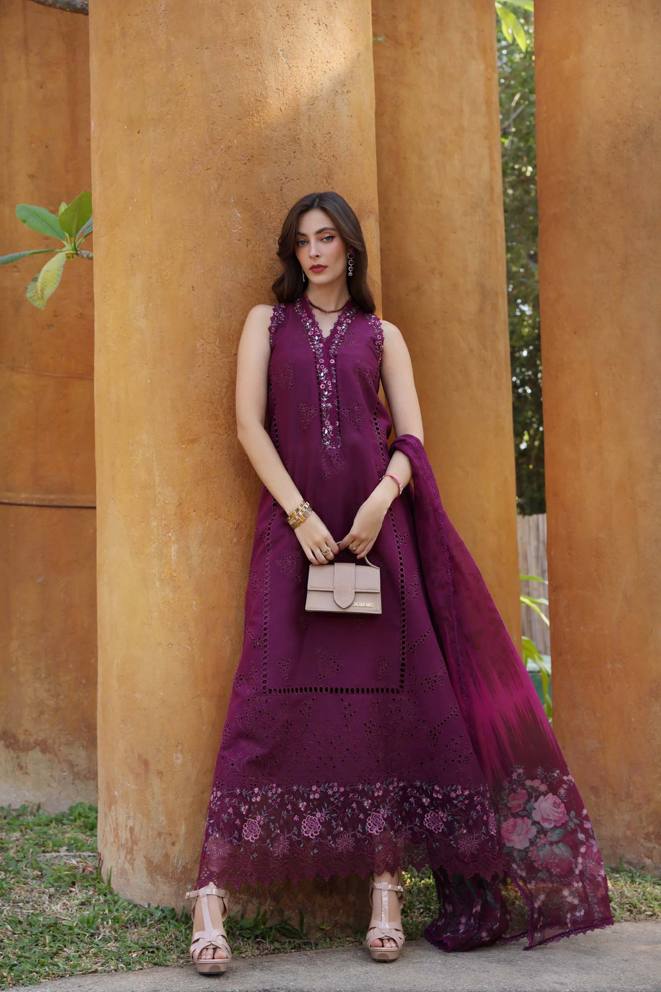 Noor By Sadia Asad Eid Laserkari Unstitched Collection 2025| D2-A