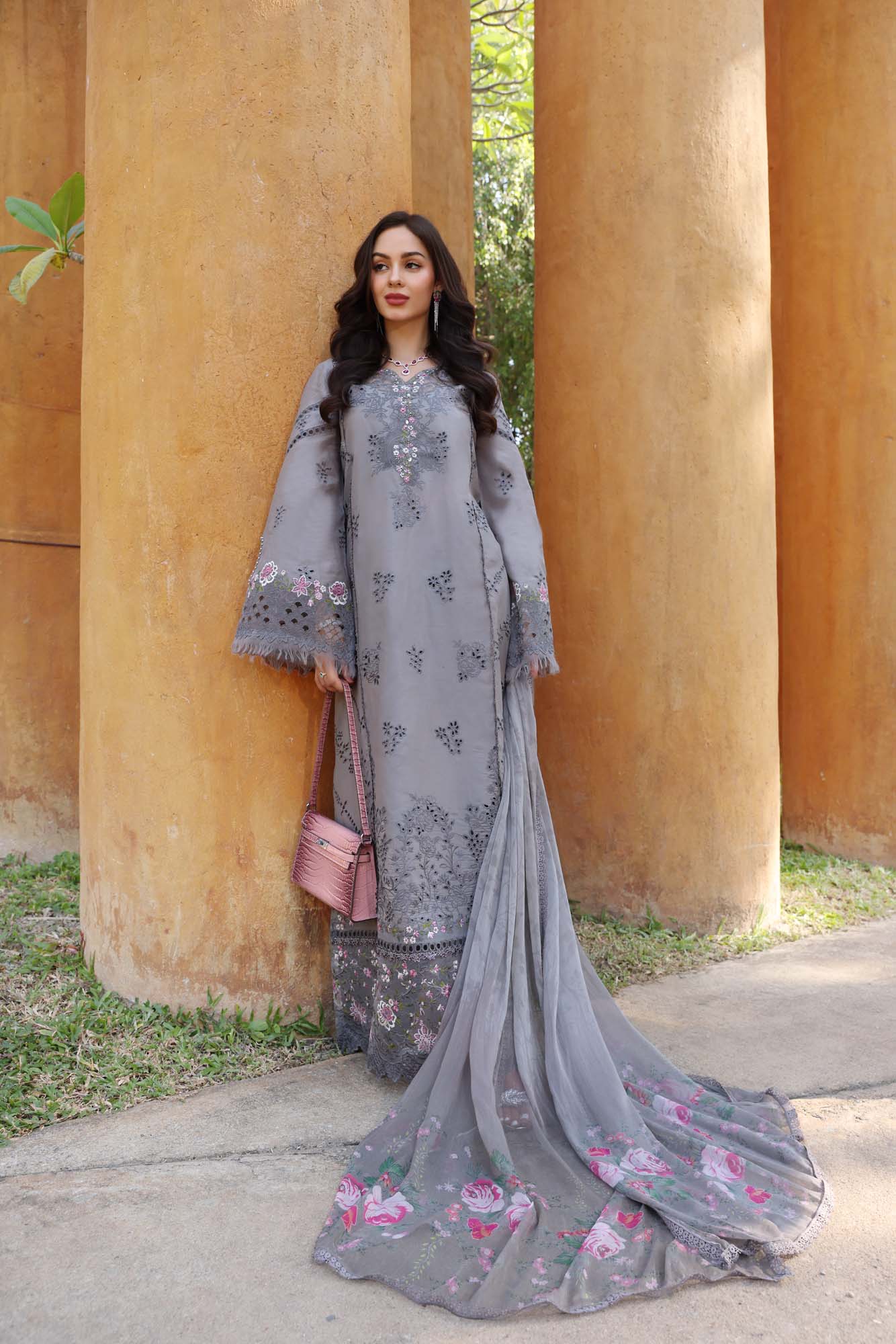 Noor By Sadia Asad Eid Laserkari Unstitched Collection 2025| D2-B