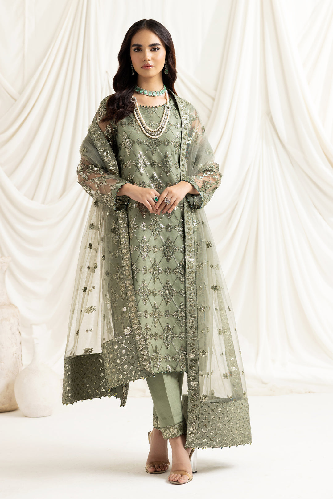 Dua Festive Collection Embroidered By Alizeh 2023 | 02B Alara - Mirha Fashion