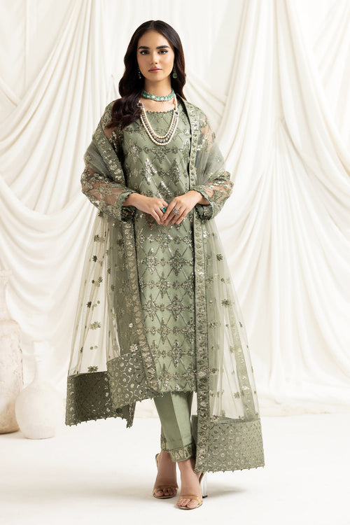 Dua Festive Collection Embroidered By Alizeh 2023 | 02B Alara - Mirha Fashion