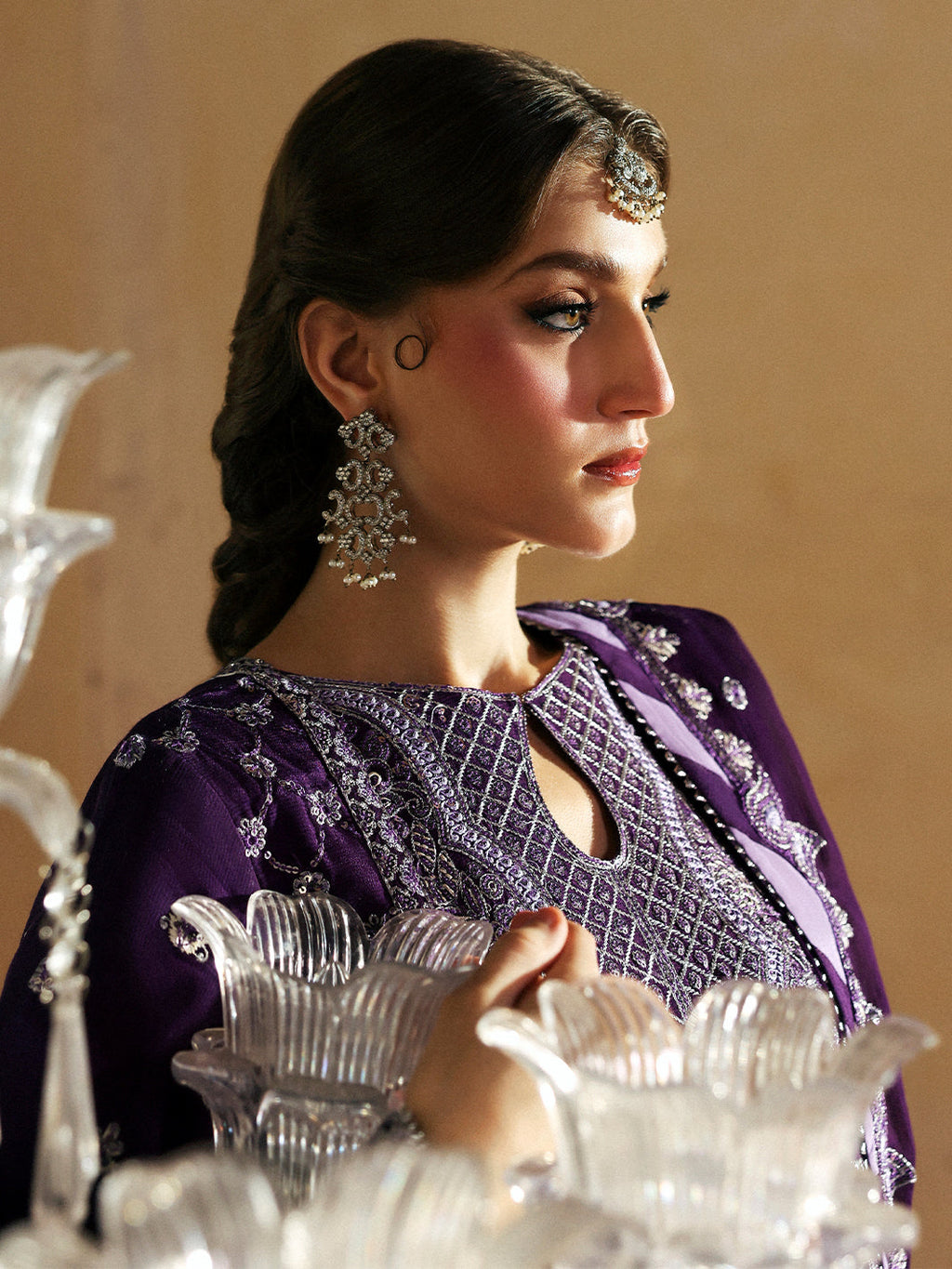 Mahnur Pakeezah Luxury Formal 2025 - Arusa | PK - 09