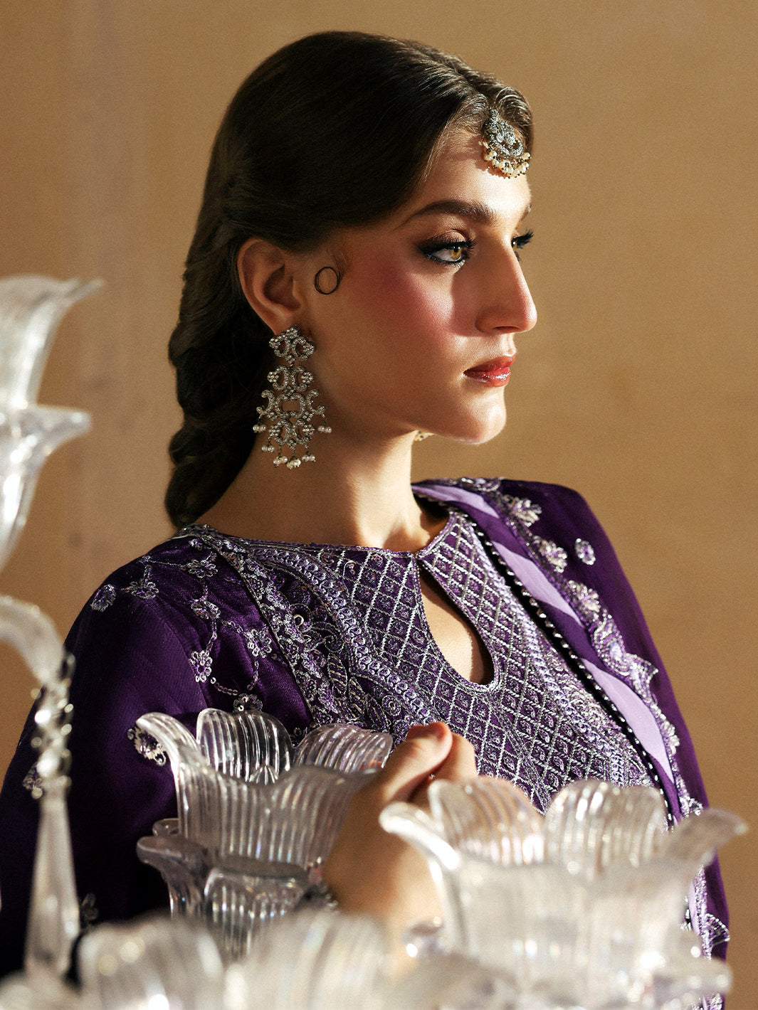 Mahnur Pakeezah Luxury Formal 2025 - Arusa | PK - 09