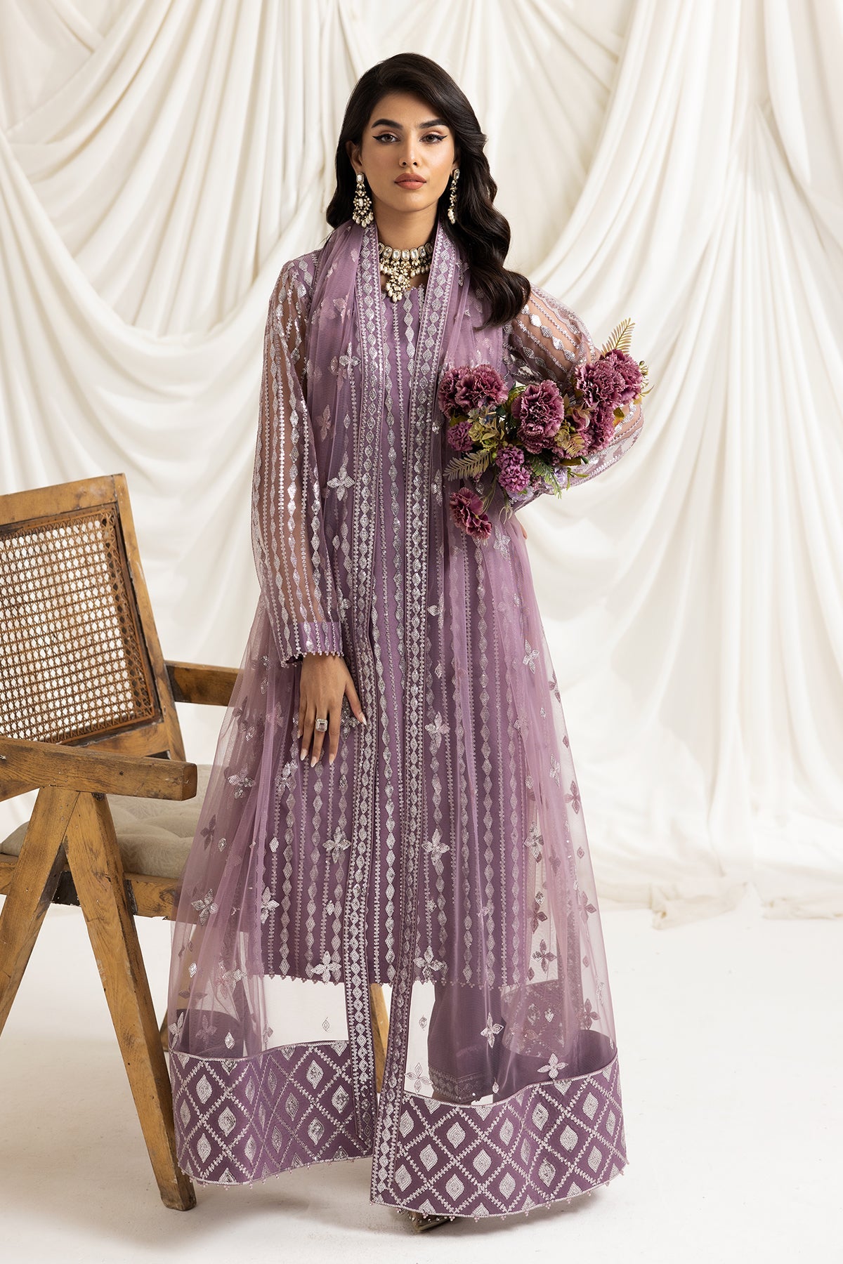 Dua Festive Collection Embroidered By Alizeh 2023 | 03B Aysal - Mirha Fashion