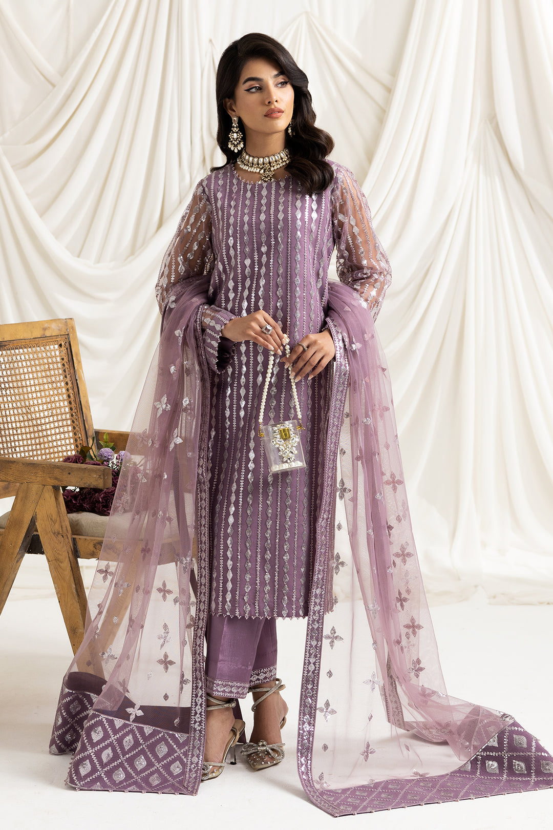 Dua Festive Collection Embroidered By Alizeh 2023 | 03B Aysal - Mirha Fashion