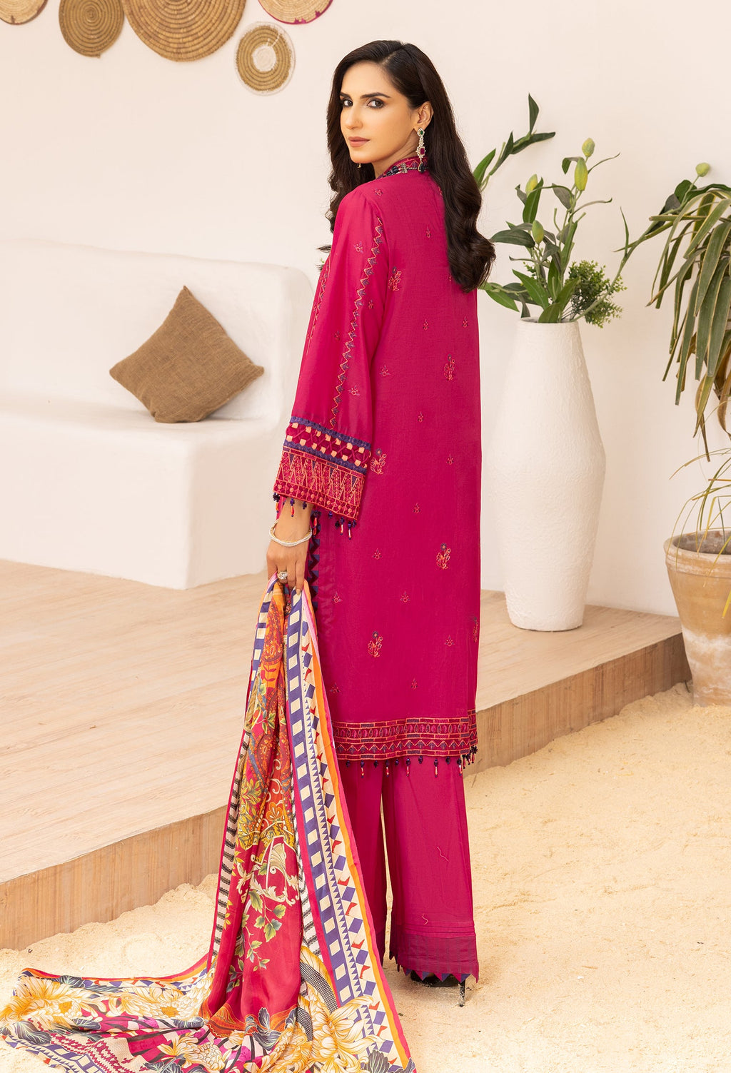 Adan's Libas Unstitched Lawn 2023 | Muzayyan