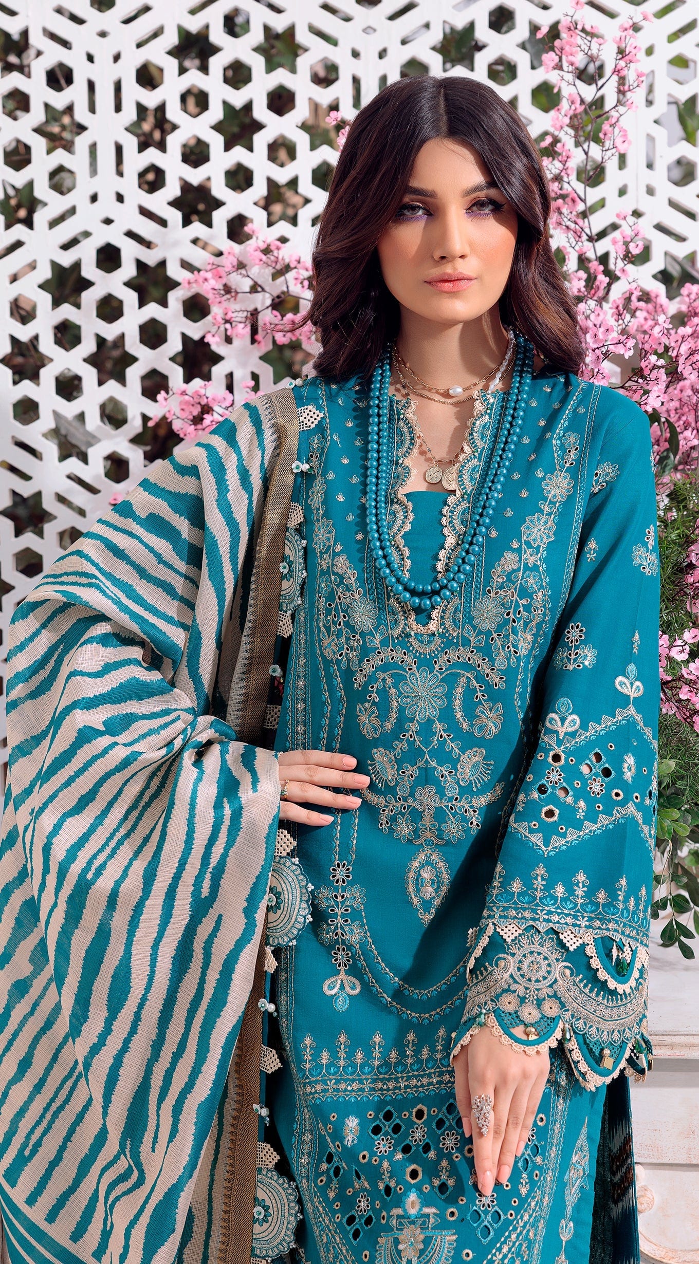 Anaya By Kiran Chaudhry Afsana Luxury Festive Lawn | Darakhshan
