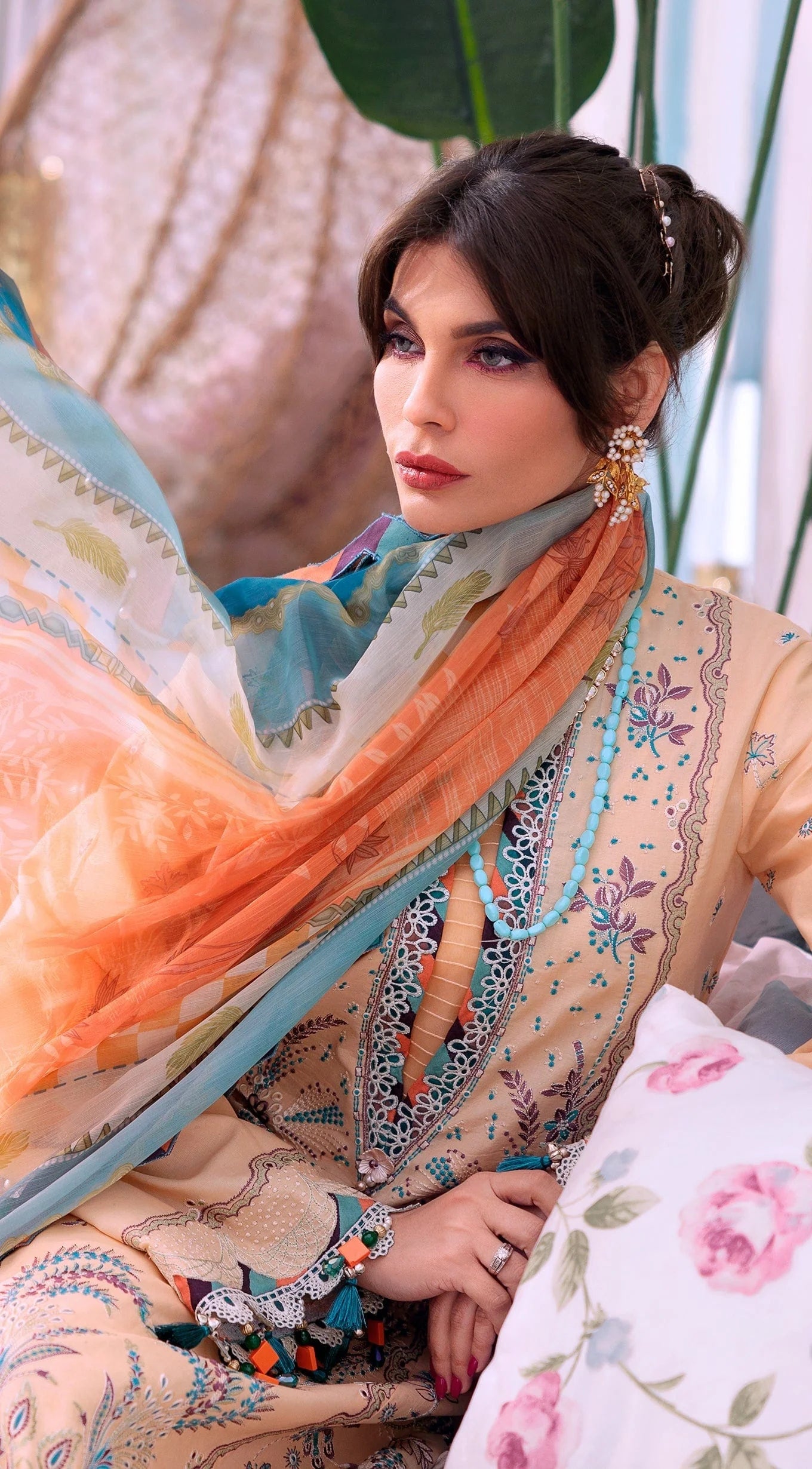 Anaya By Kiran Chaudhry Afsana Luxury Festive Lawn | Natasha - Mirha Fashion
