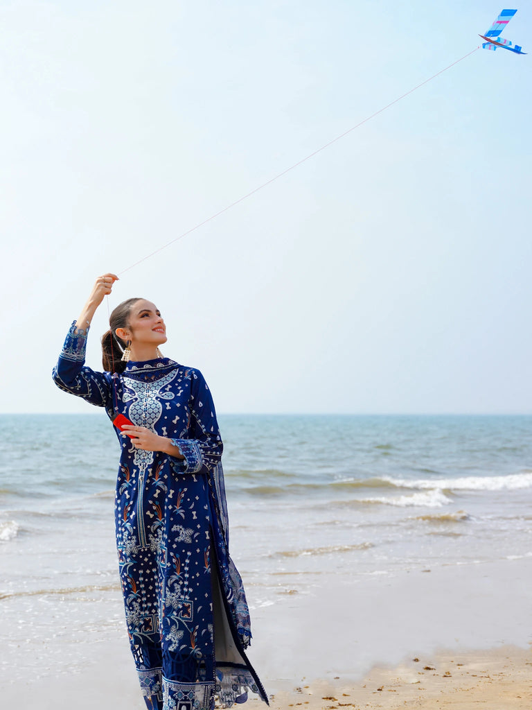 Aabyaan Saagar Luxury Festive Lawn Collection 2024 |Zamda - Mirha Fashion