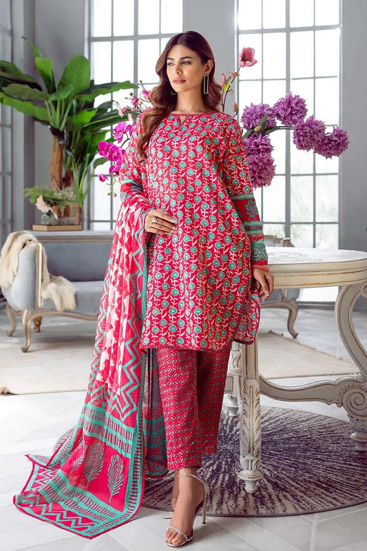 Gul Ahmed Printed Unstitched Lawn 3-piece | CL-32102 B