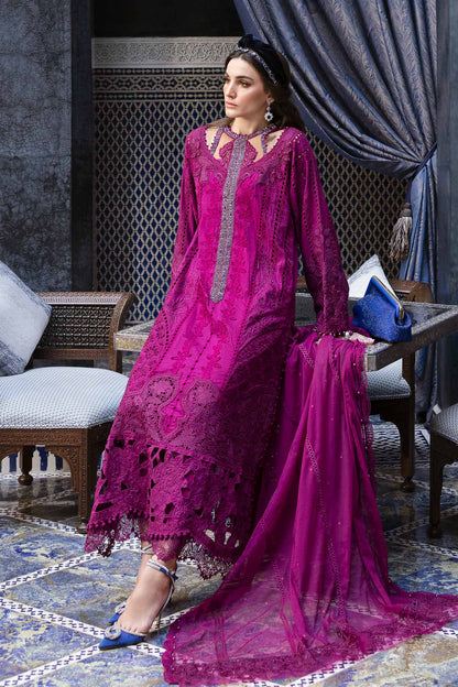 Maria B. Embroidered Lawn Suit 2025| D-2502-B