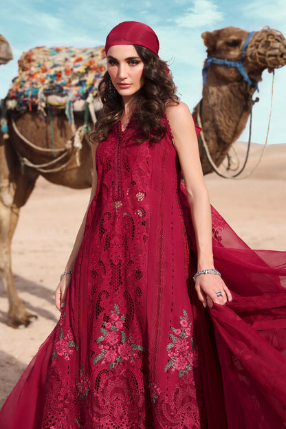 Maria B. Embroidered Lawn Suit 2025| D-2504-A