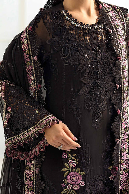 Maria.B. Unstitched Chiffon Embroidered Suit - 104