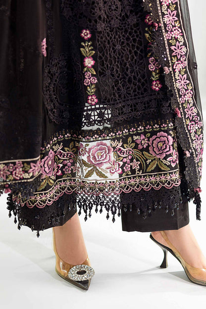 Maria.B. Unstitched Chiffon Embroidered Suit - 104