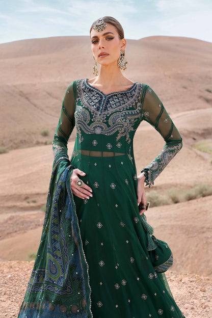 Maria B. Embroidered Net Suit 2025| D-2507-A
