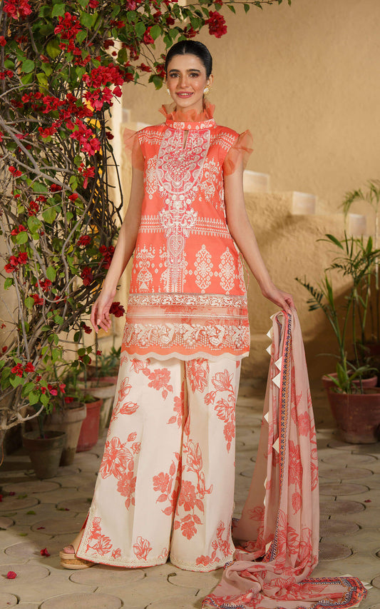 Asifa Nabeel Meraki Lawn Collection | Dahlia
